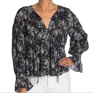 Cinq a Sept Floral Lyons Woven Top